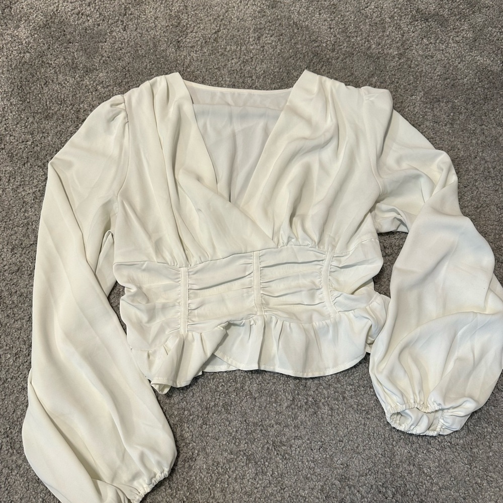 Satin top